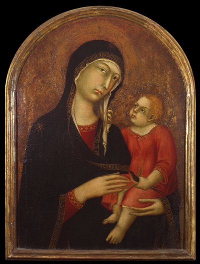 Madonna with Child by Simone Martini